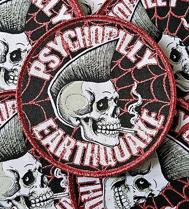 PATCH - Psychobilly Earthquake - Limited Edition PATCH - Psychobilly Earthquake - Limited Edition