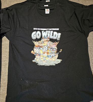 T-SHIRT - USED - GO WILD - MEN SIZE "XL" T-SHIRT - USED - GO WILD - MEN SIZE "XL"