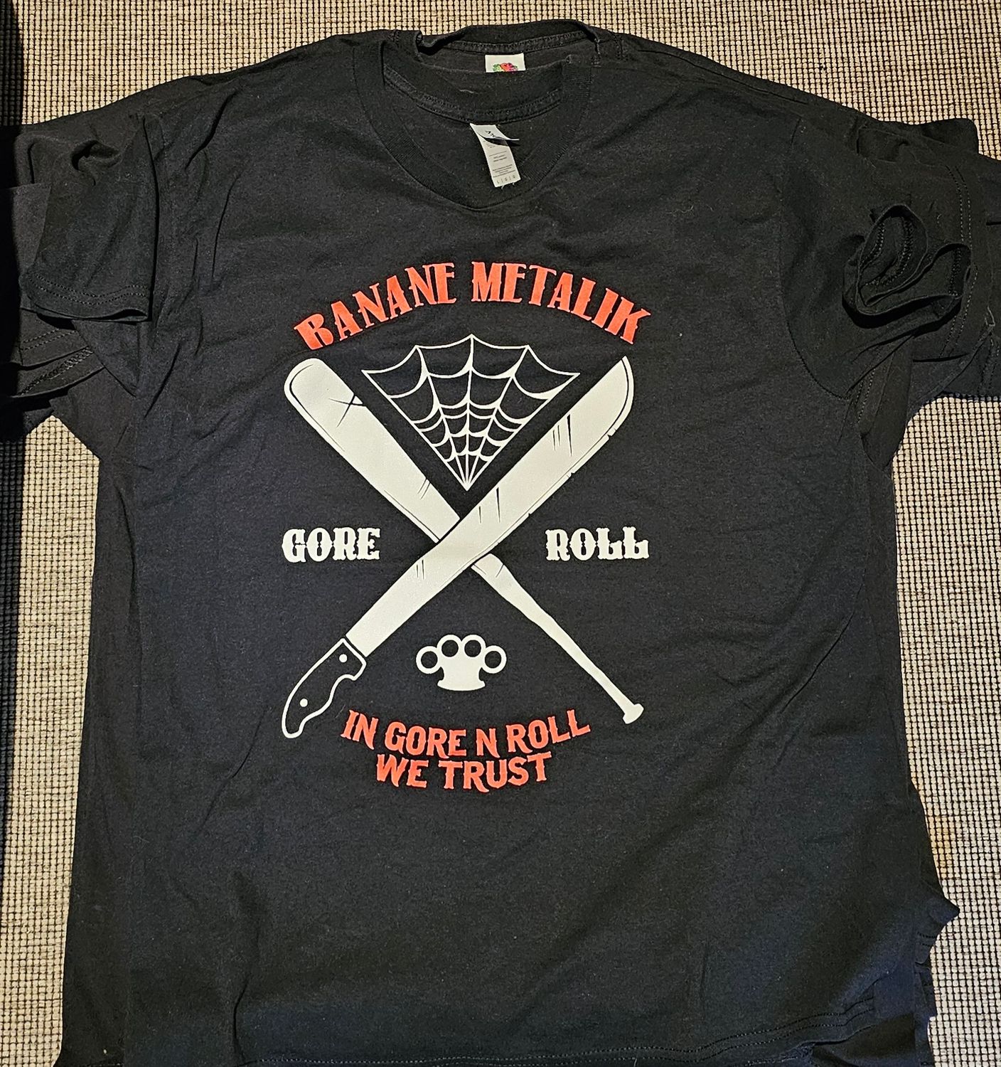 T-SHIRT - USED - BANANE METALIK - MEN SIZE &quot;L&quot;