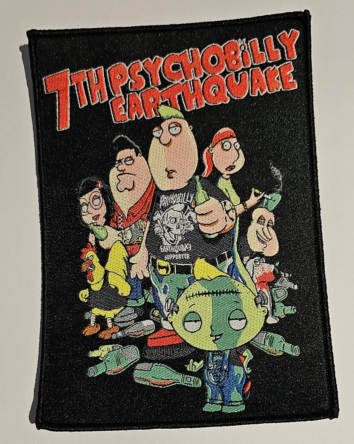 PATCH - 7th Psychobilly Earthquake - Limited Edition