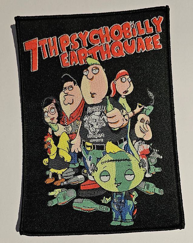 PATCH - 7th Psychobilly Earthquake - Limited Edition