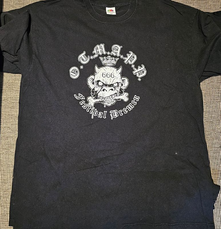 T-SHIRT - USED - OTMAPP FESTIVAL BREMEN - MEN SIZE &quot;XL&quot;