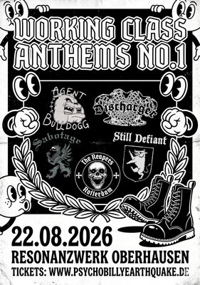 TICKET - ​Working Class Anthems No.1 - 22.08.26 @ResonanzWerk Oberhausen