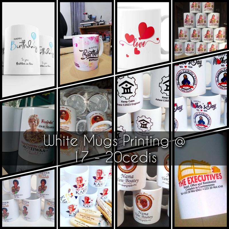 Mugs Printing with high quality images