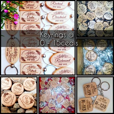 Wooden Keychain with Branding