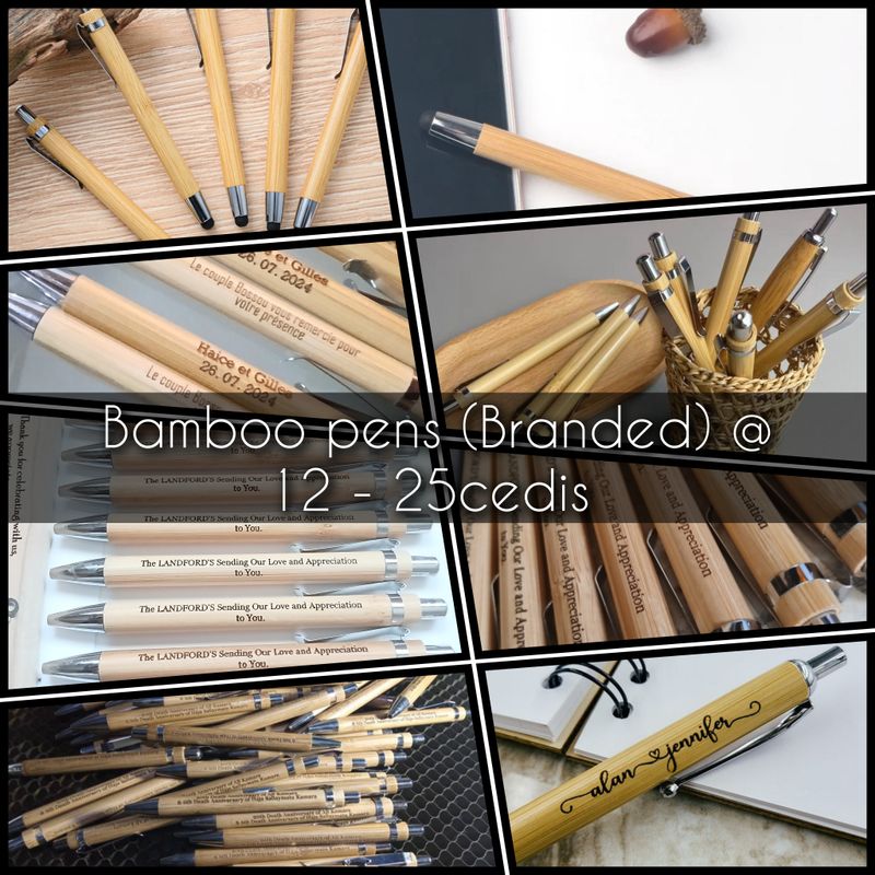 Bamboo pen with Customization 