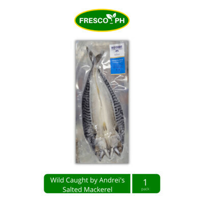 Wild Caught by Andrei's Salted Mackerel 1 pack