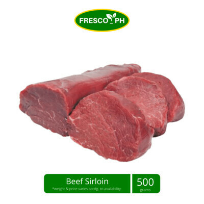 Beef Sirloin 500g (Pre-order morning only)