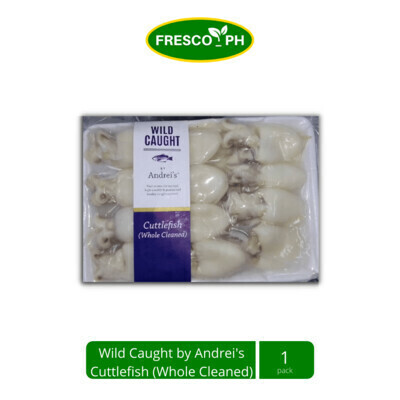 Wild Caught by Andrei's Cuttlefish (Whole Cleaned) 1pack