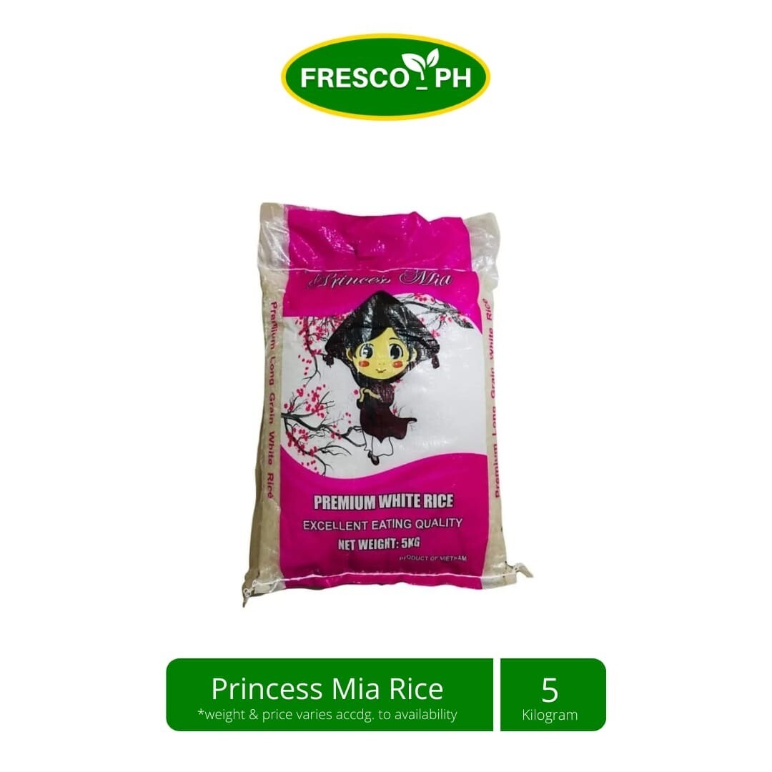 Princess Mia Premium White Rice 5kgs