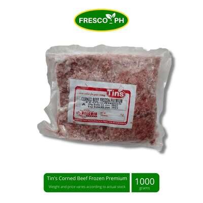 Tin's Corned Beef Frozen Premium 1kg