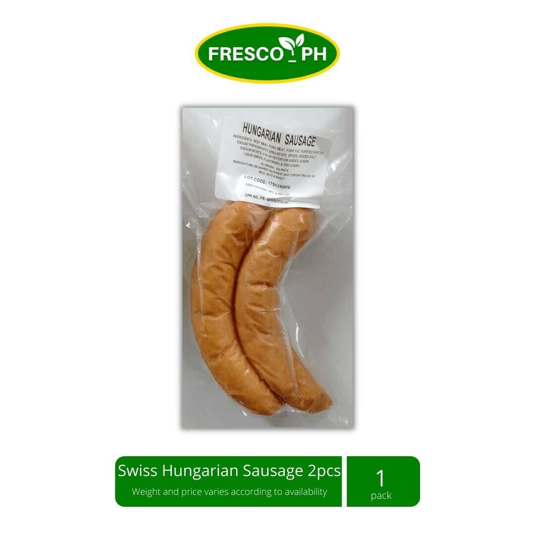 Swiss Hungarian Sausage 2pcs. - 1 pack
