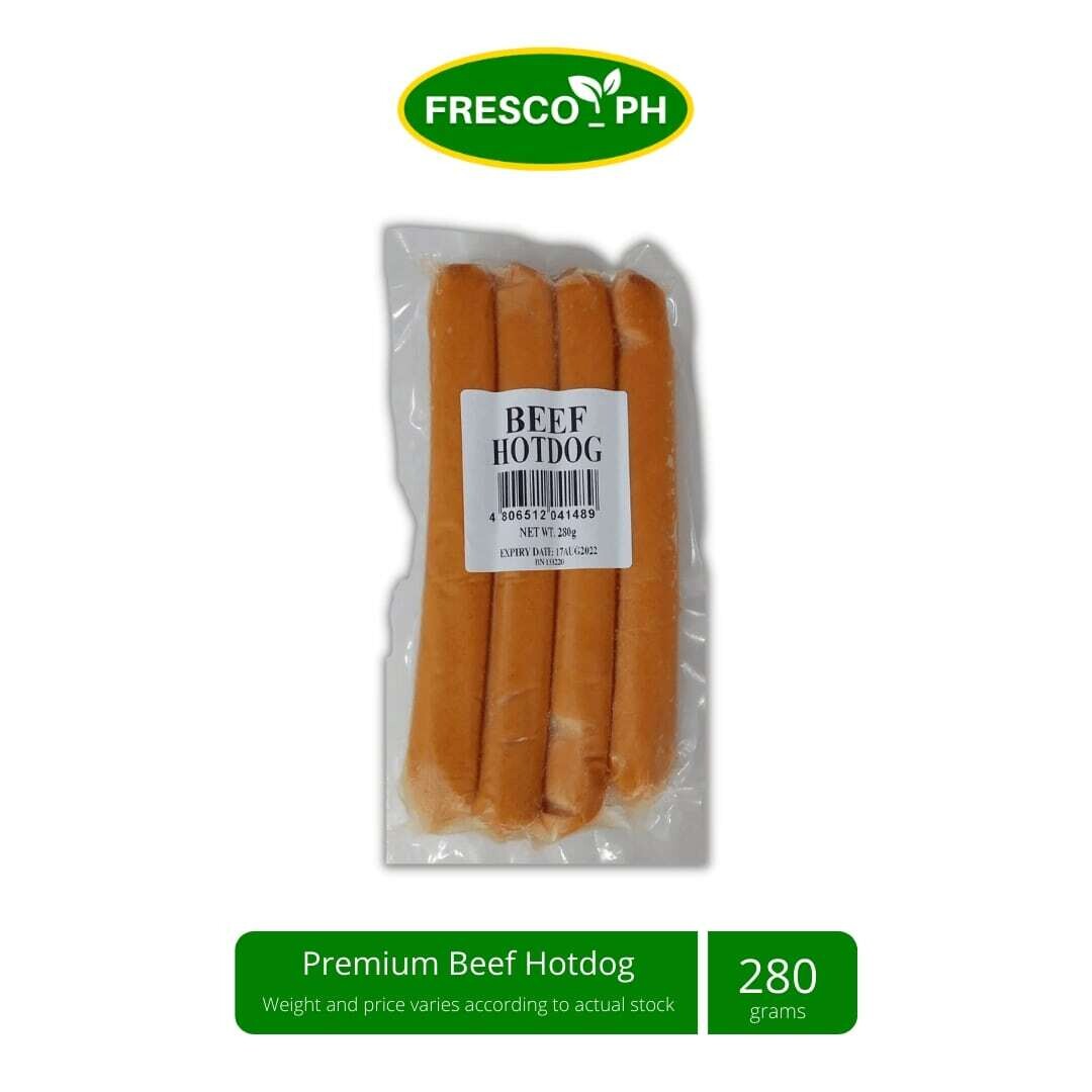 Premium Beef Hotdog 280g