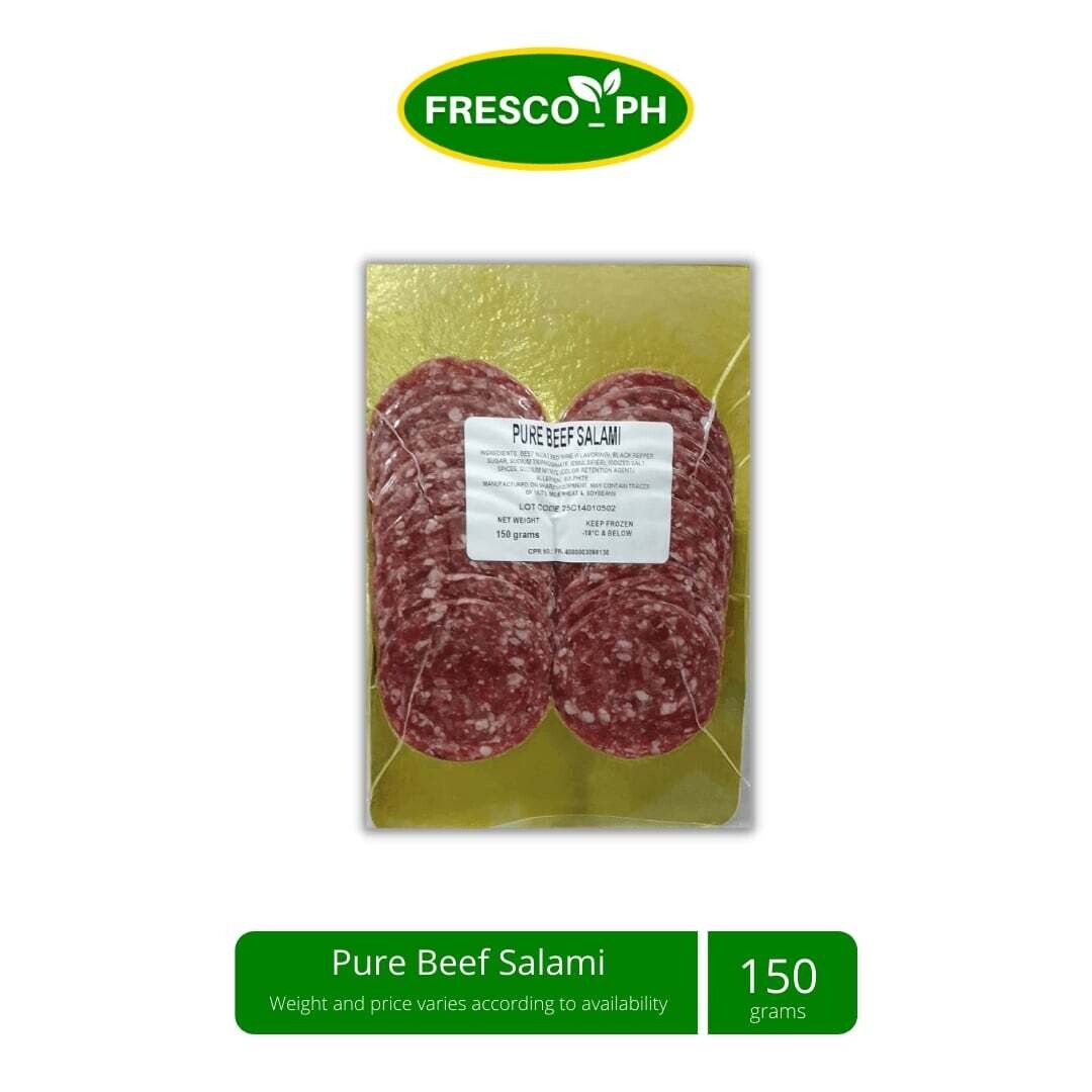 Pure Beef Salami 150g
