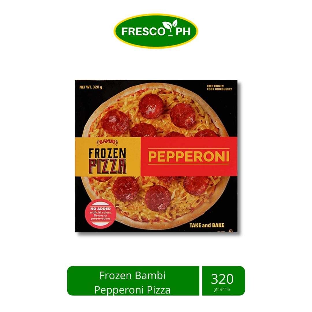 Bambi Pepperoni Pizza 320g (Ready to Bake/ Heat)