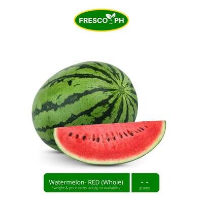 Watermelon- RED (Whole)