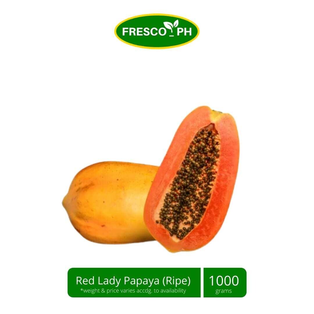 RED LADY  Papaya Ripe 1kg