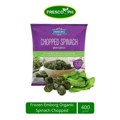 Frozen Emborg Organic Spinach Chopped 400g