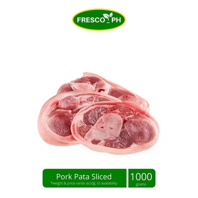 Pork Pata Sliced 1kg