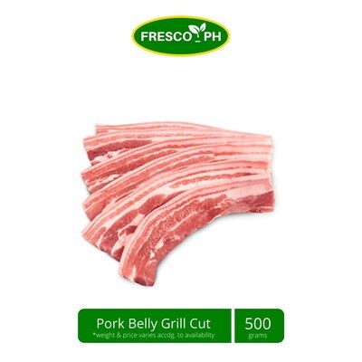 Pork Belly Grill Cut 500g