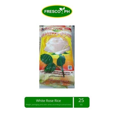 White Rose Rice 25kg