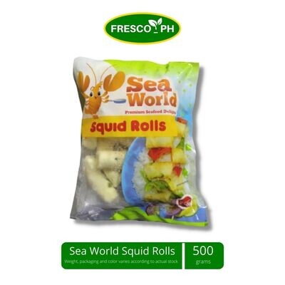 Sea World Squid Roll 500g
