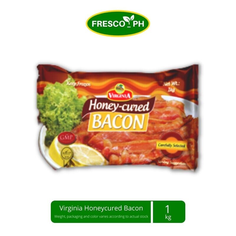 Virginia Honeycured Bacon 1kg