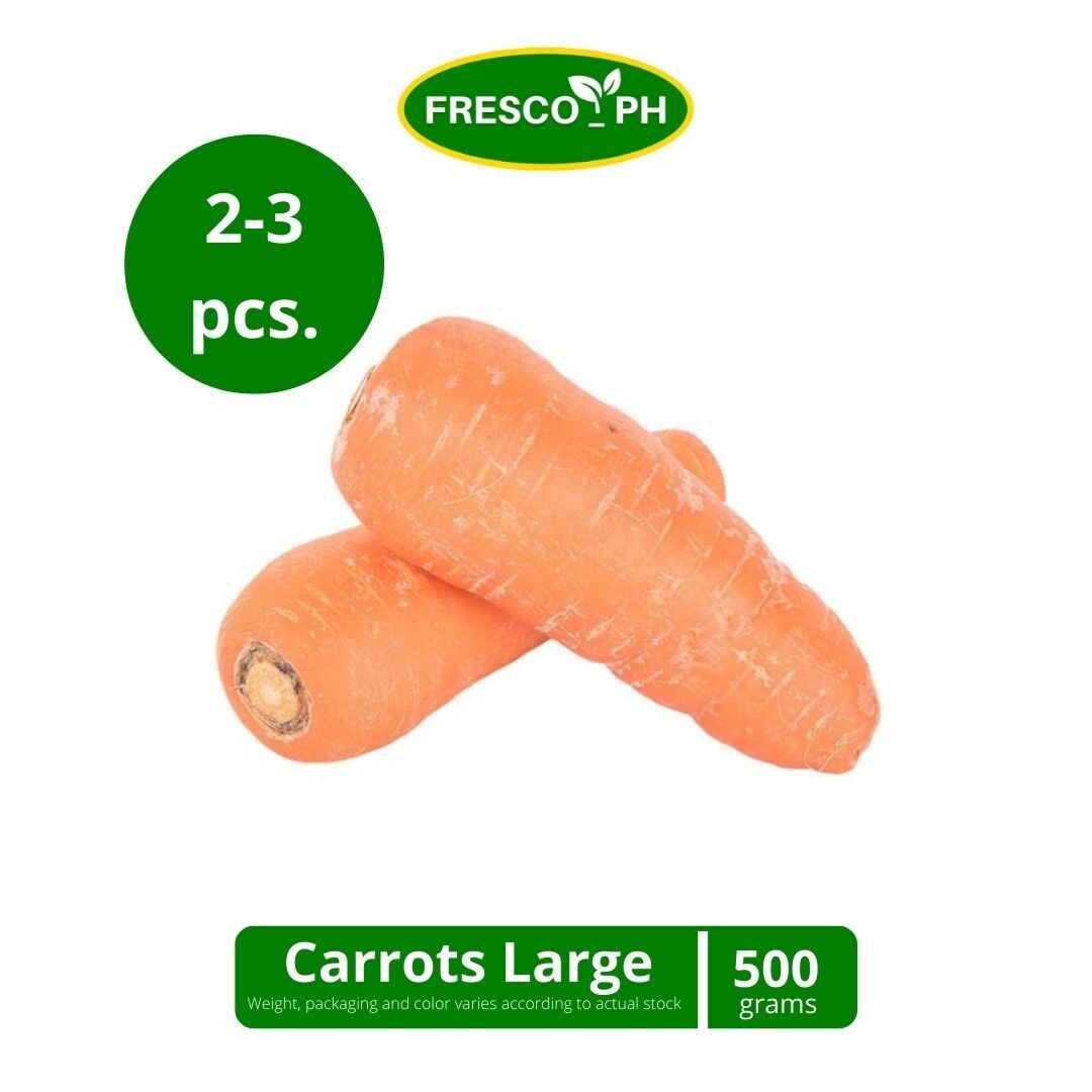 Carrots (Big 2-3 pcs) (500g