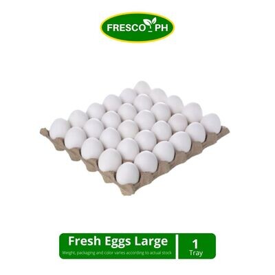 Fresh Eggs Large (30 pcs) 1 Tray