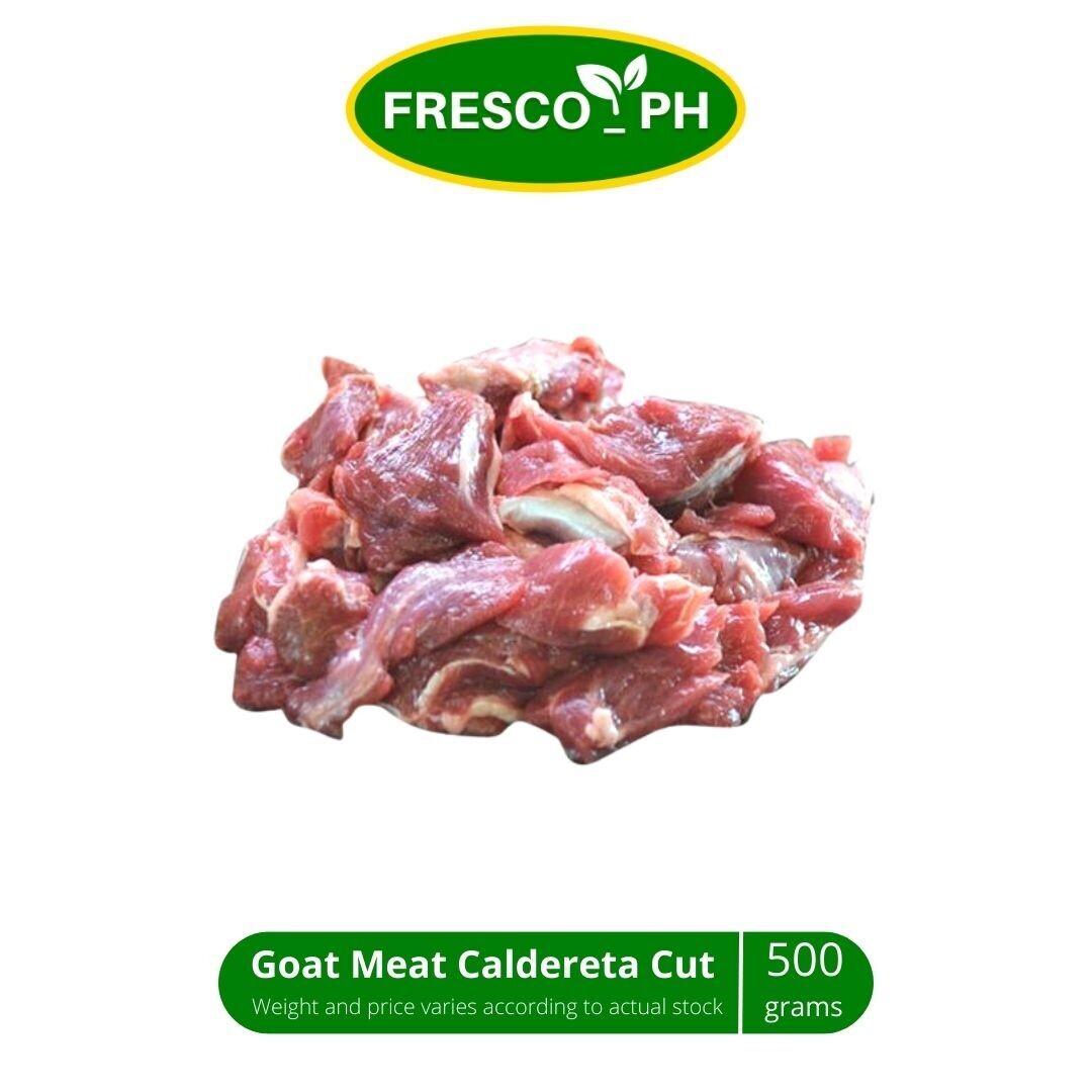 Goat Meat 500g Caldereta cut (Preorder/reserve a day before)