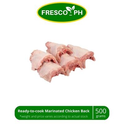 Ready-to-Cook (Marinated Chicken Back) with breading mix 500g