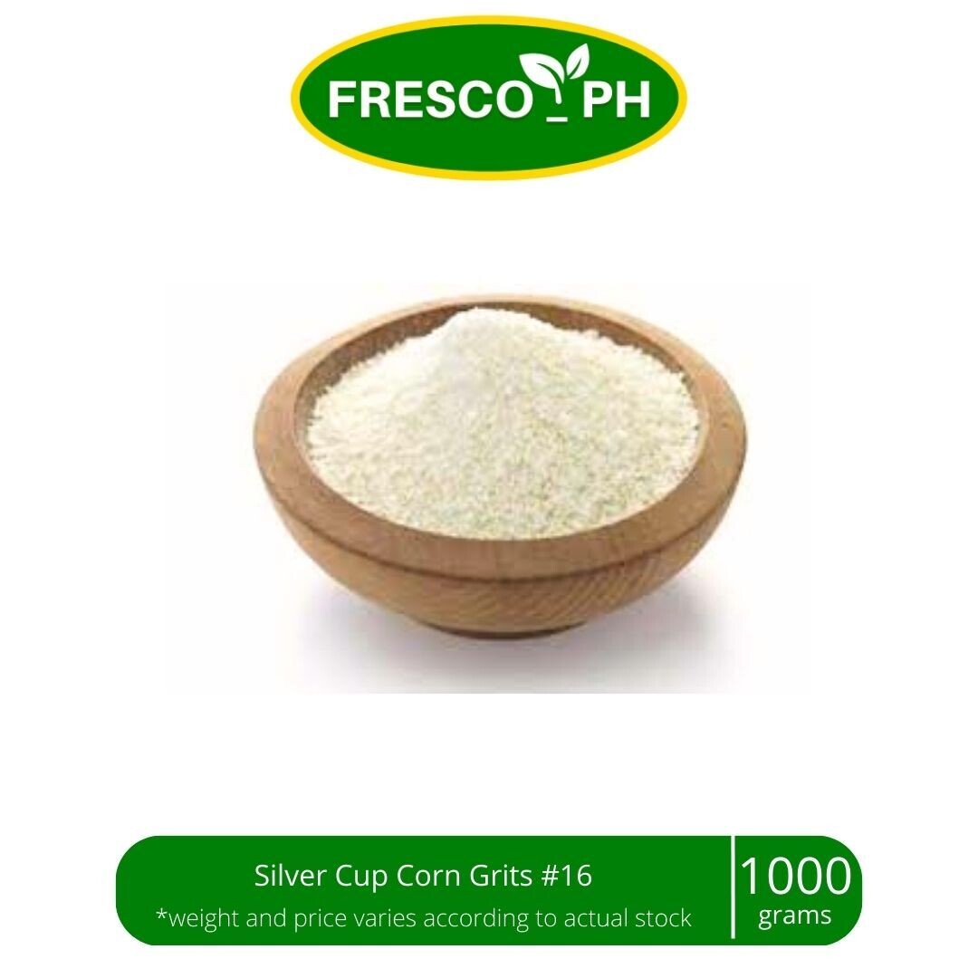 Silver Cup Corn Grits #16 (Bugas Mais) 1kg