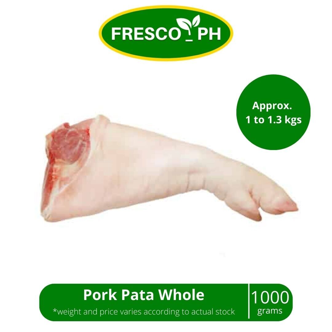 Pork Pata Whole (approx 1 -1.3kgs each)