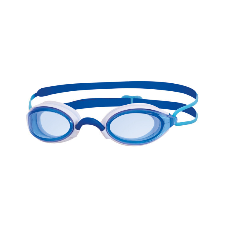 Zoggs Fusion Air, getönte Gläser, blau/weiß