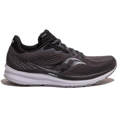 Saucony Ride 14, Damen, charcoal/black, schwarz/weiß, 39 Saucony Ride 14, Damen, charcoal/black, schwarz/weiß, 39