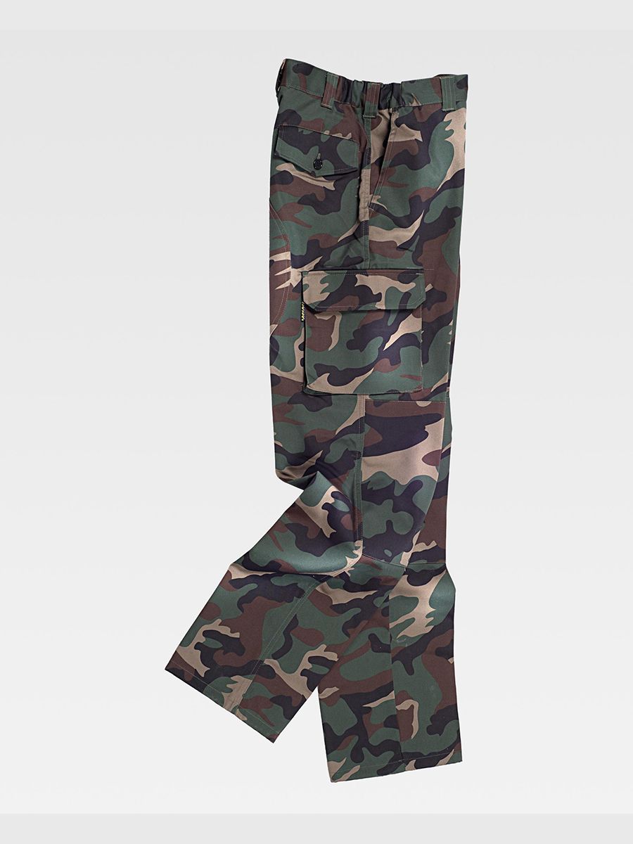 PANTALONE MULTITASCHE CAMOUFLAGE