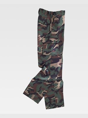 PANTALONE MULTITASCHE CAMOUFLAGE
