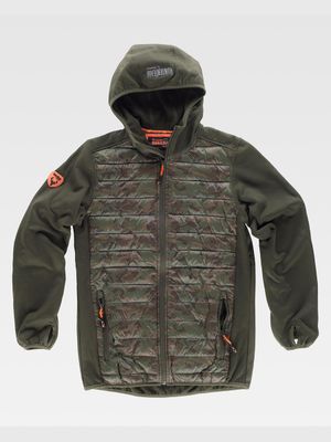 SOFTSHELL IMBOTTITO CAMOUFLAGE