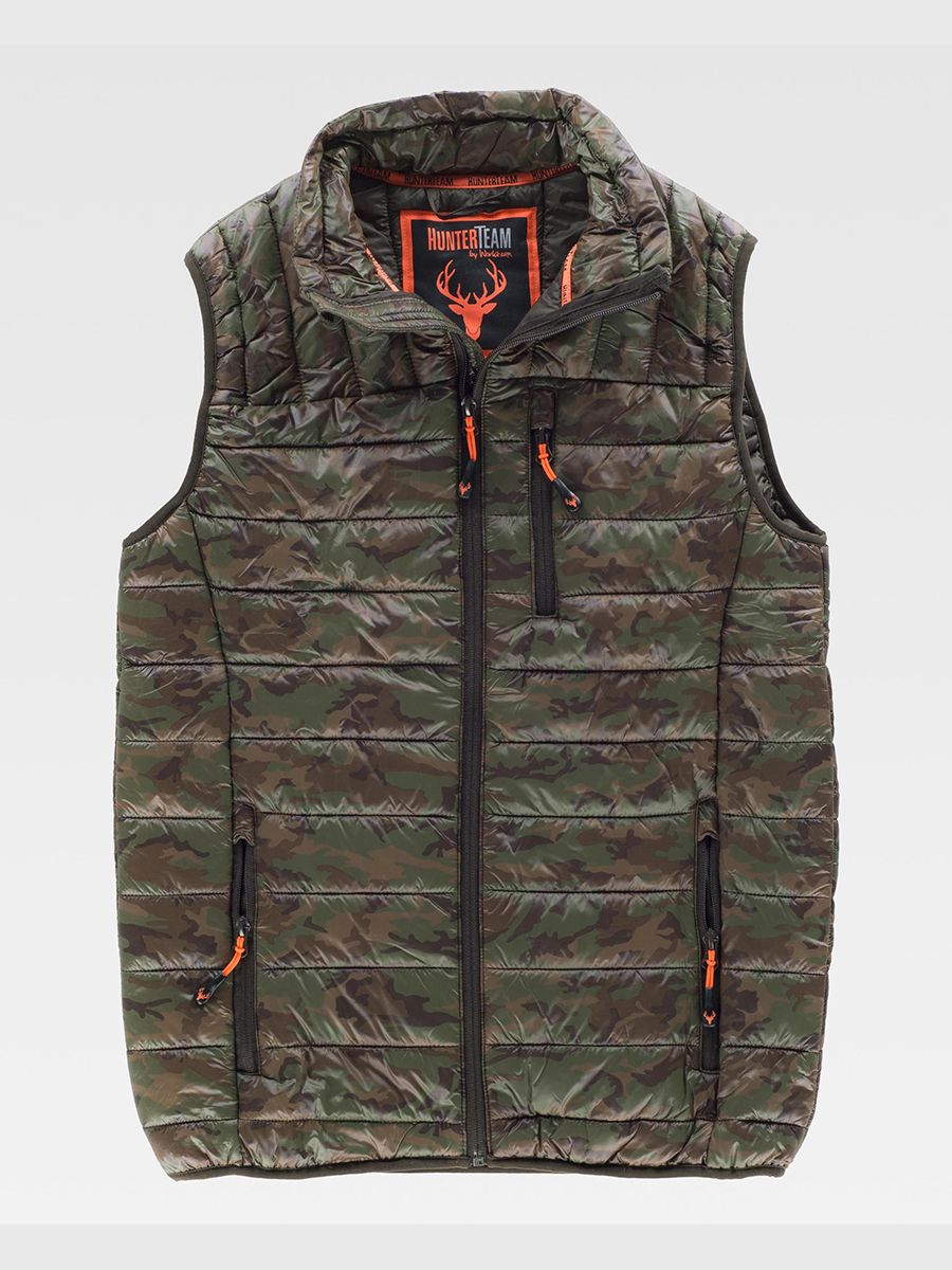 GILET IMBOTTITO CAMOUFLAGE
