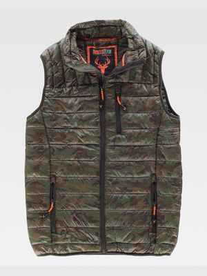 GILET IMBOTTITO CAMOUFLAGE