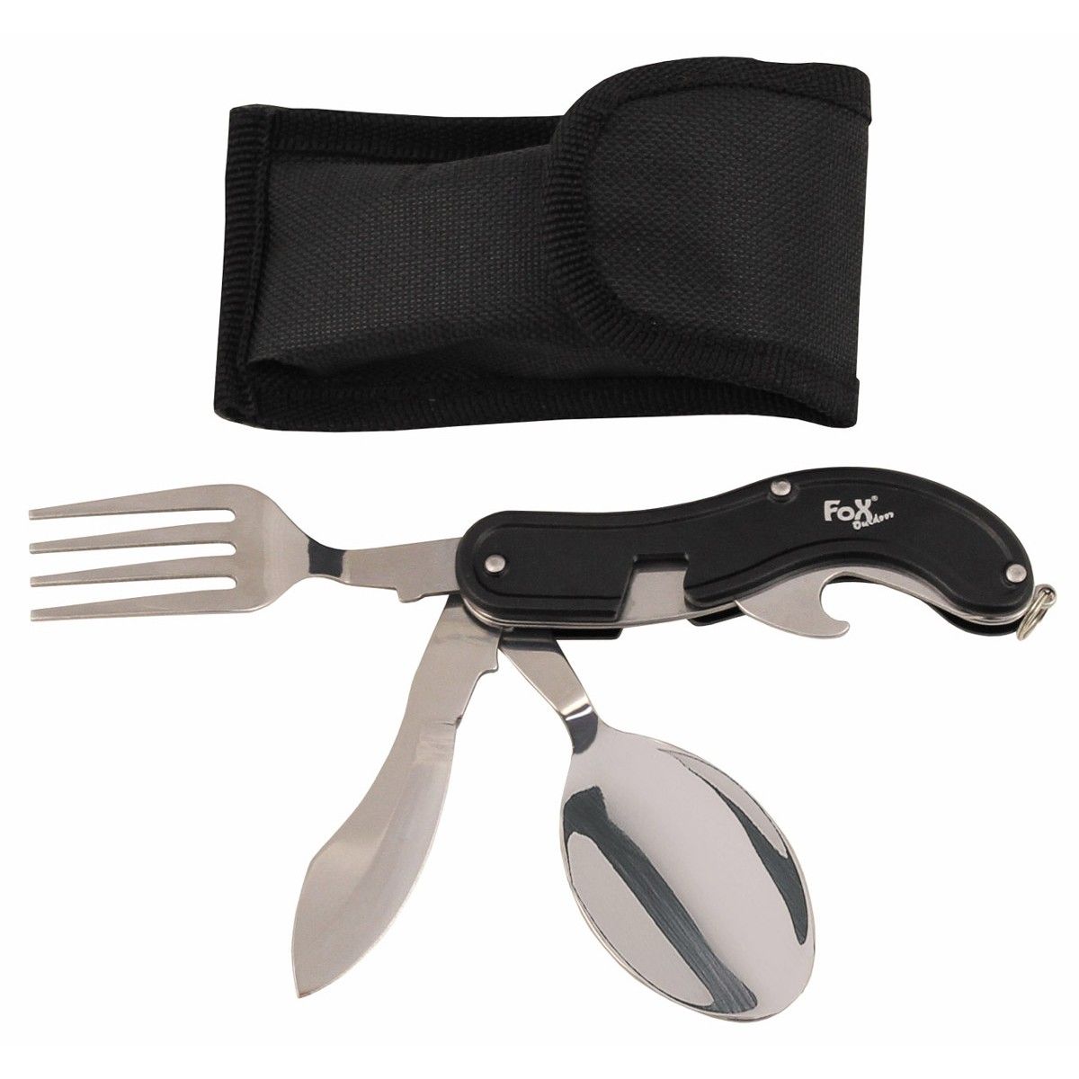 Posate da tasca, 4 in 1, divisibili
