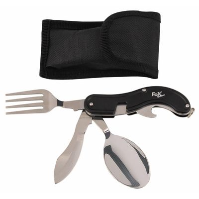 Posate da tasca, 4 in 1, divisibili