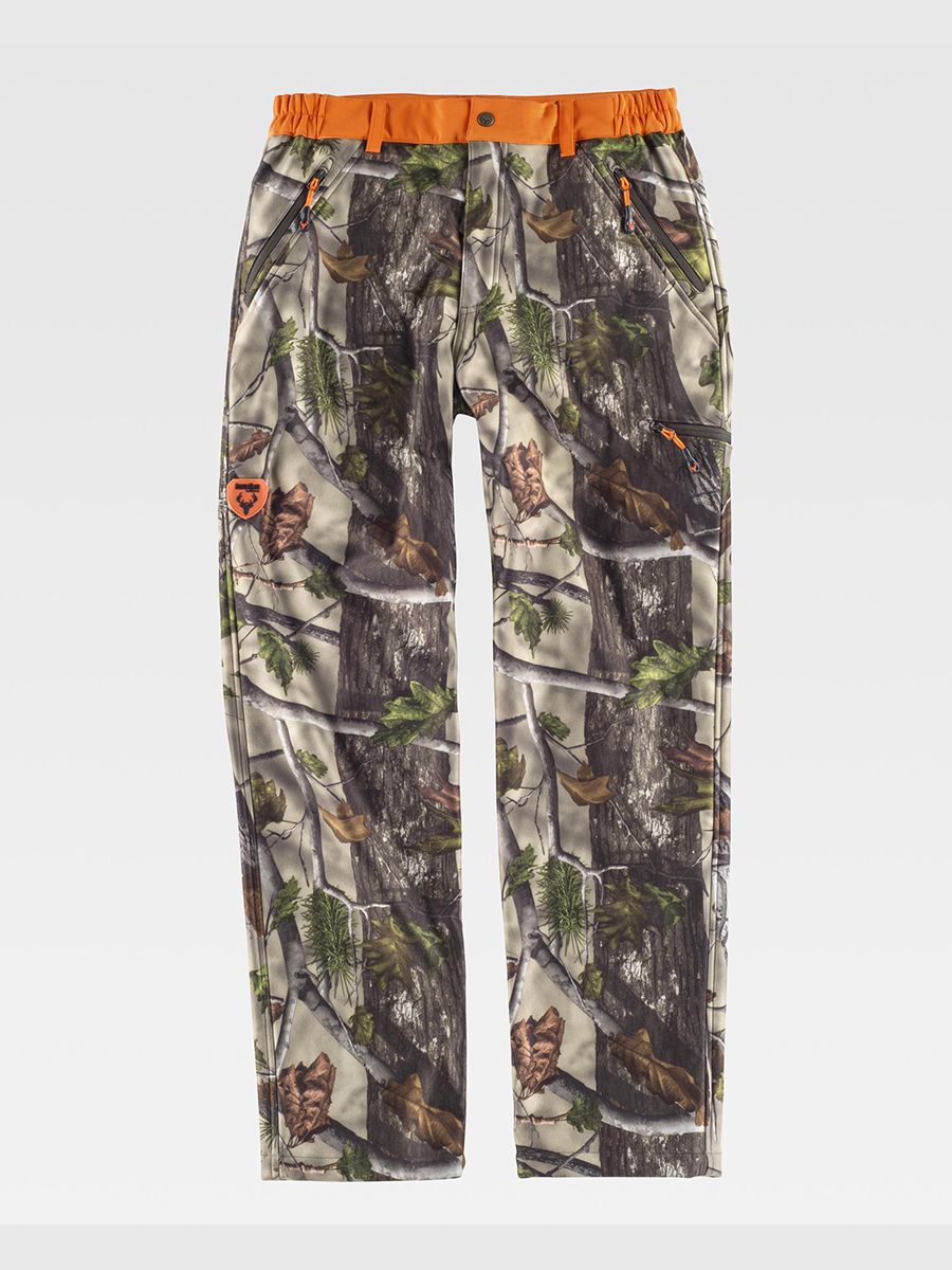 PANTALONE SOFTSHELL CAMOUFLAGE
