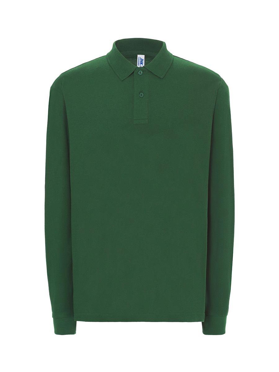 POLO MANICA LUNGA VERDE