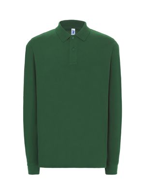 POLO MANICA LUNGA VERDE