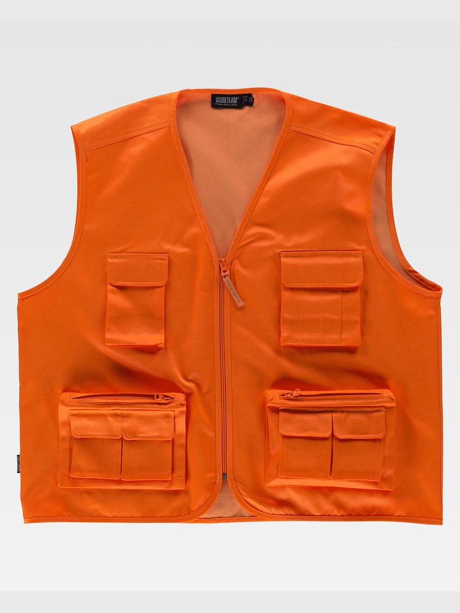 GILET MULTITASCHE ALTA VISIBILITA