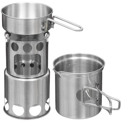 Set da cucina, acciaio inox