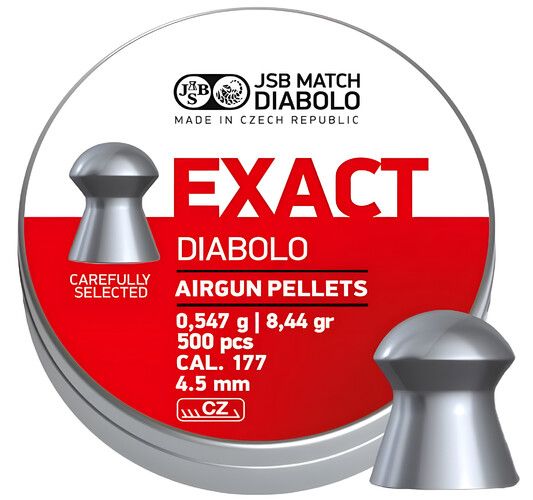 Diabolo JSB Exact 500pz cal.4,5mm
