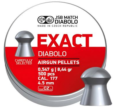 Diabolo JSB Exact 500pz cal.4,5mm