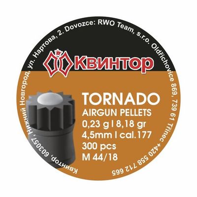 Diabolo Kvintor Tornado B cal.4,5mm 300pz